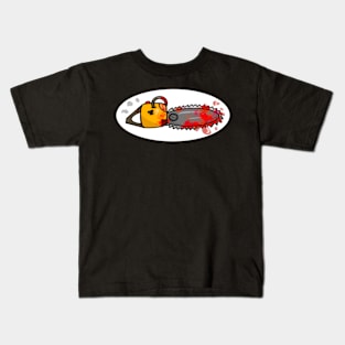 Bloody Chainsaw Kids T-Shirt